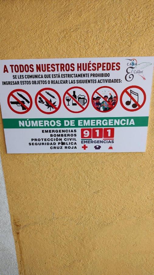 Vila Casa El Colibri Cec Tehuacán Exteriér fotografie
